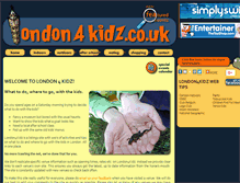 Tablet Screenshot of london4kidz.co.uk